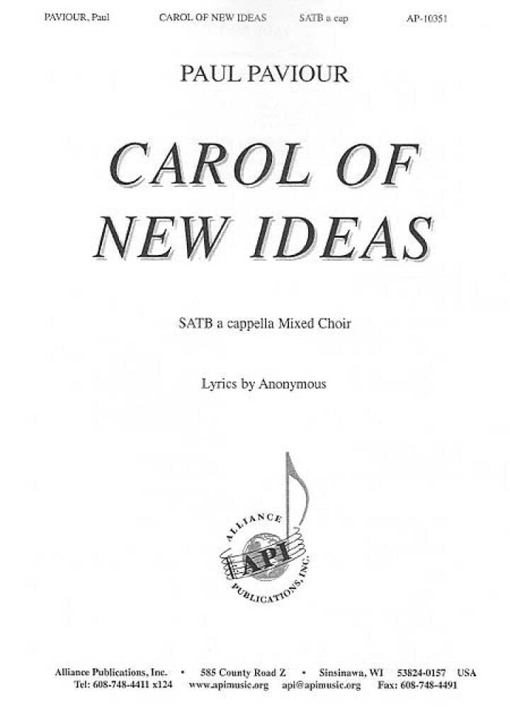 Carol of New Ideas